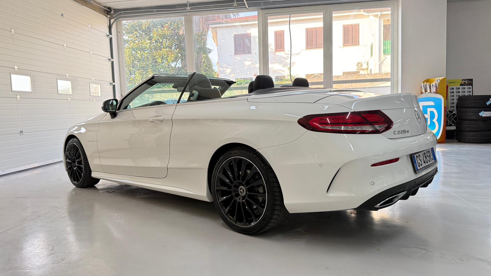 Mercedes C220d Cabrio Premium Plus AMG Automatica